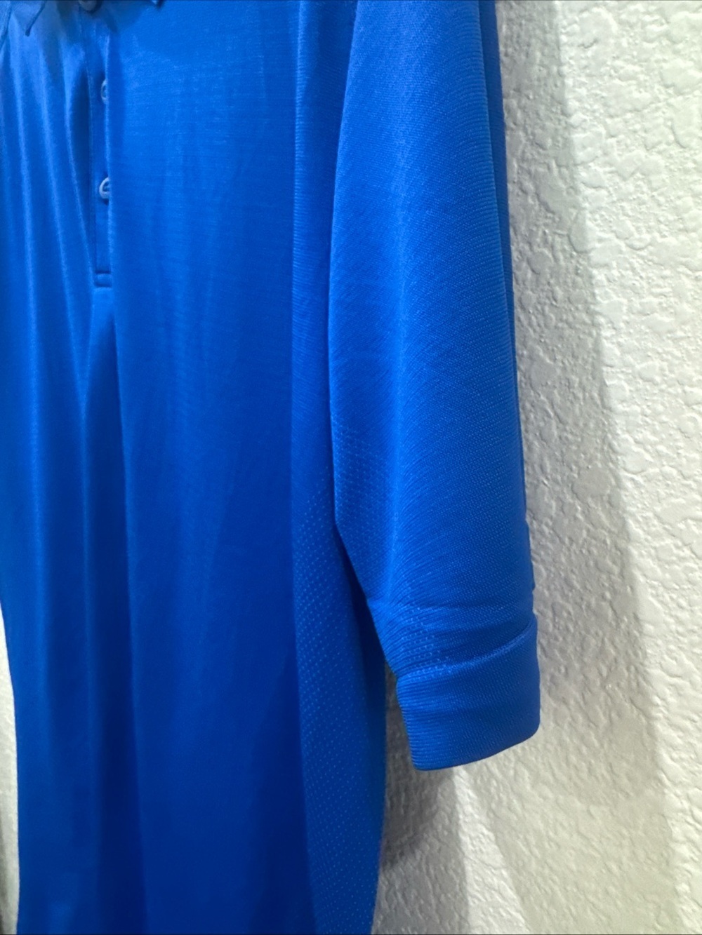 Lululemon Men’s Blue Polo Shirt Short Sleeve Performance Golf Athletic XL - Picture 4 of 7